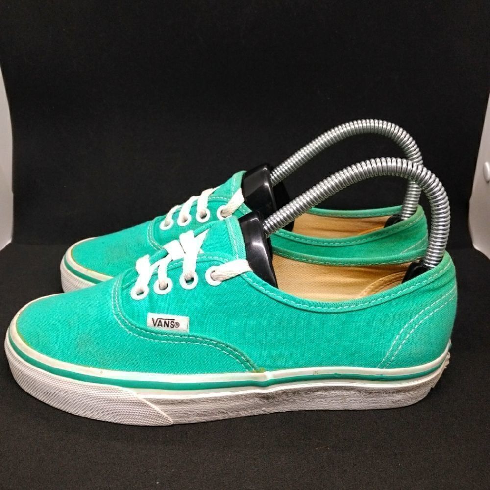 Vans Off The Wall Skateboard Sneakers Women's Size 6.5 Blue Or Men's Size 5‎